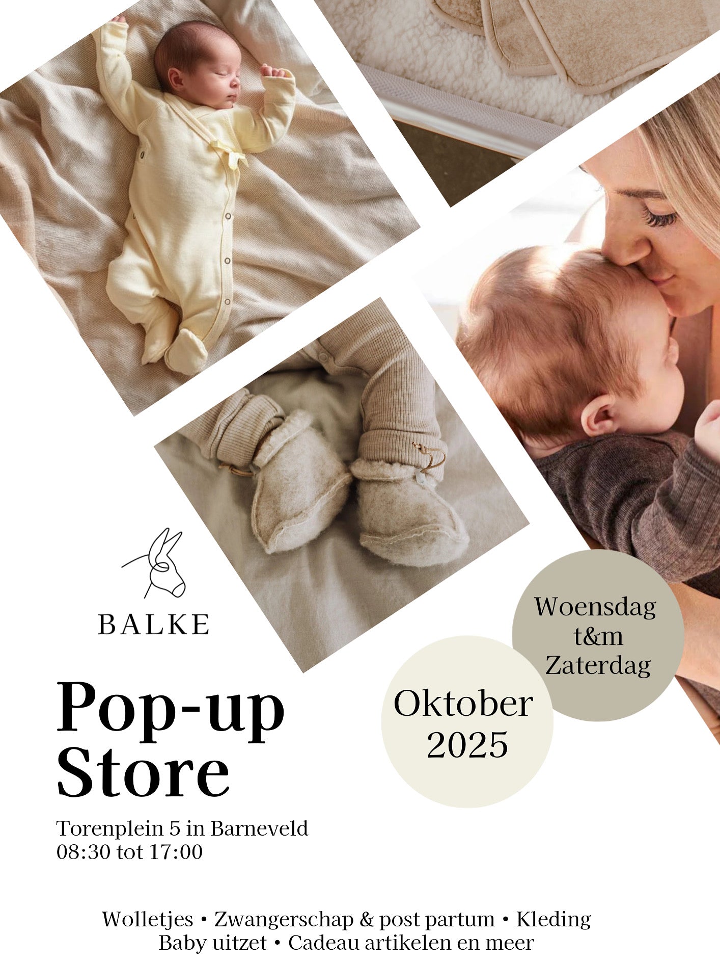Balke opent pop-up store in Barneveld