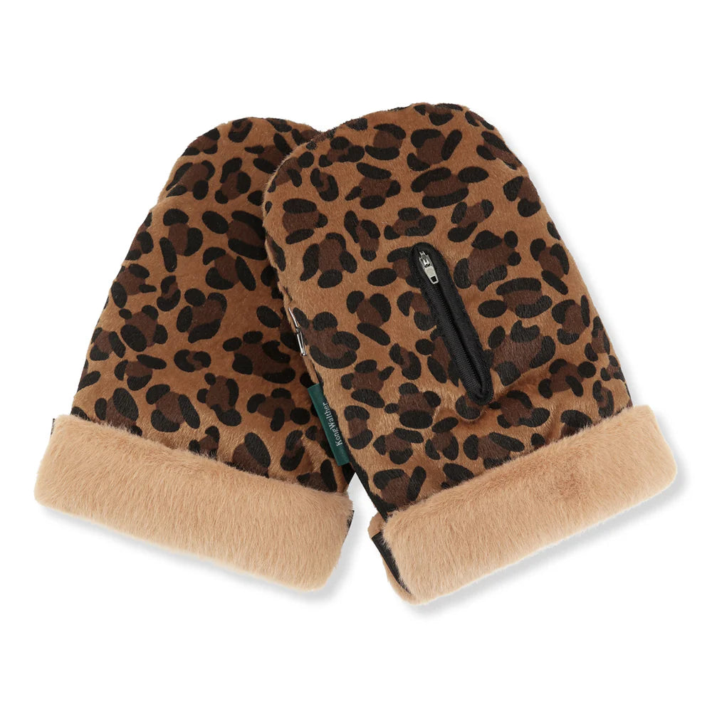 Kinderwagenhandschoenen- Leopard- Kong Walther