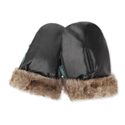 Kinderwagenhandschoenen- Black Fur - Kong walther