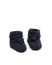 Wollen slofjes - Navy - Small Stuff