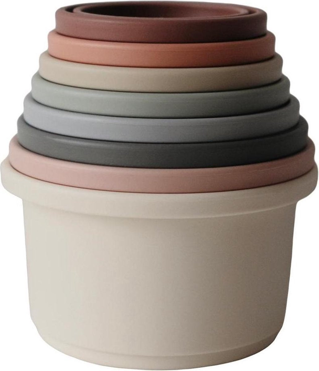 Mushie Stapeltoren Stacking Cups - Original