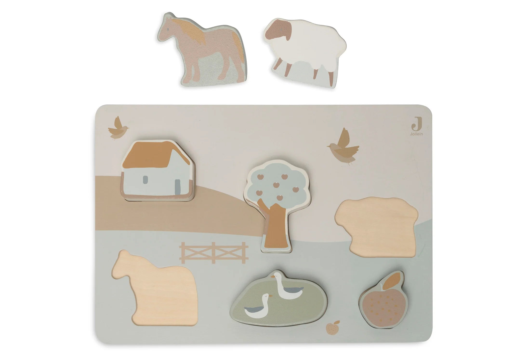 Houten Puzzel - Farm