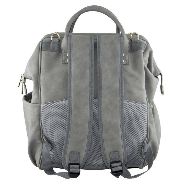 Isoki Luiertas Byron Backpack - Toorak Stone Grey Grijs