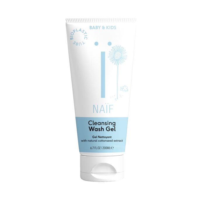 Naïf Reinigende Wasgel voor Baby & Kids 200ml