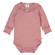 Cozy me rib romper- rose- Musli