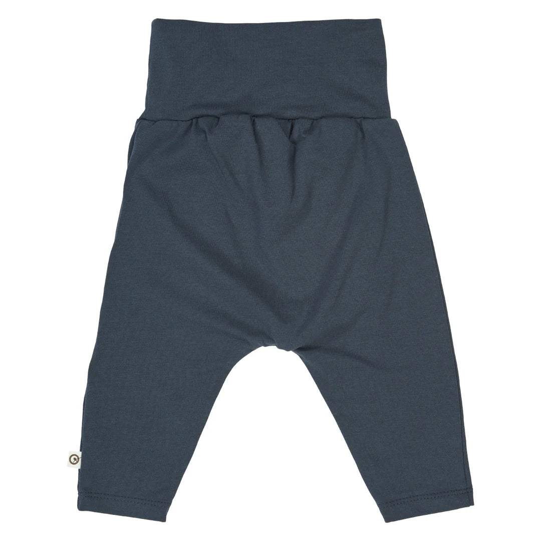 Cozy broek met voorzak- nachtblauw- Musli