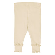 Cozy me rib deco legging- oak- musli