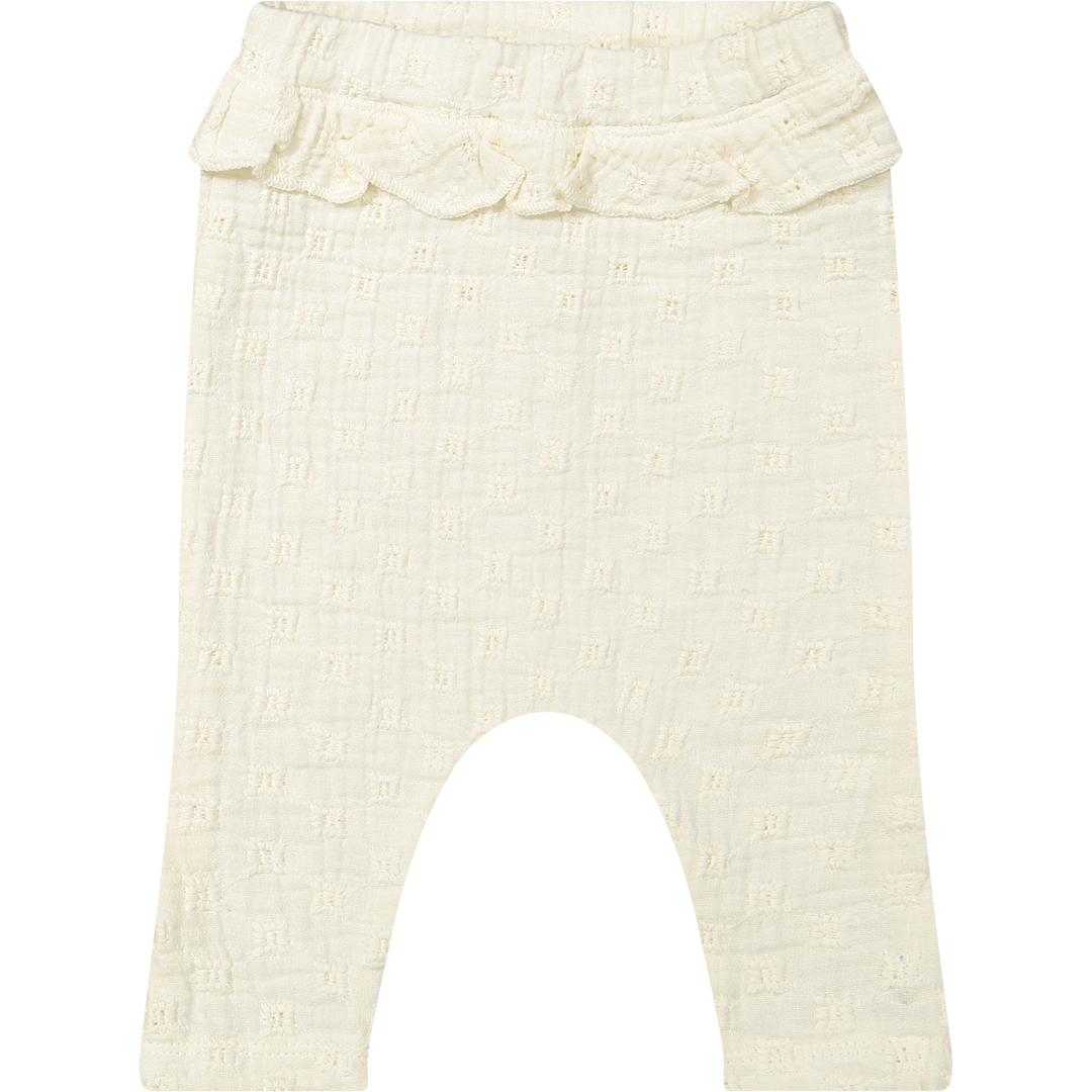 Baggy Pants Pax Woven White Embroidery - Riffle Amsterdam