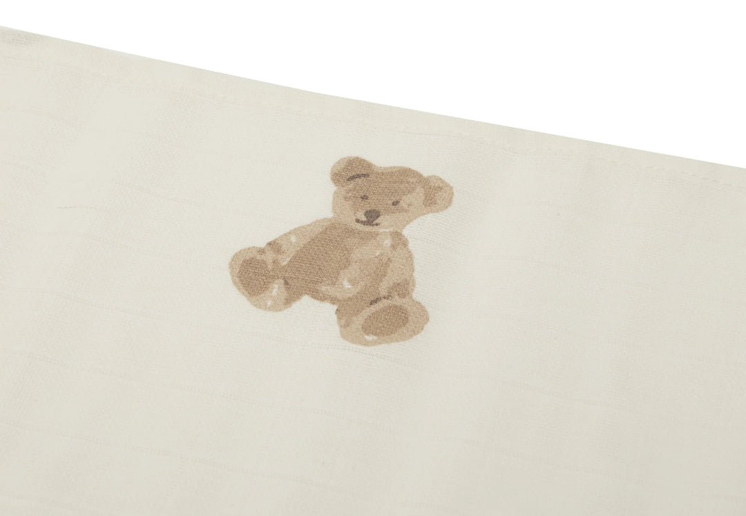 Hydrofiele Doek Small 70x70cm Teddy Bear - 3 Stuks