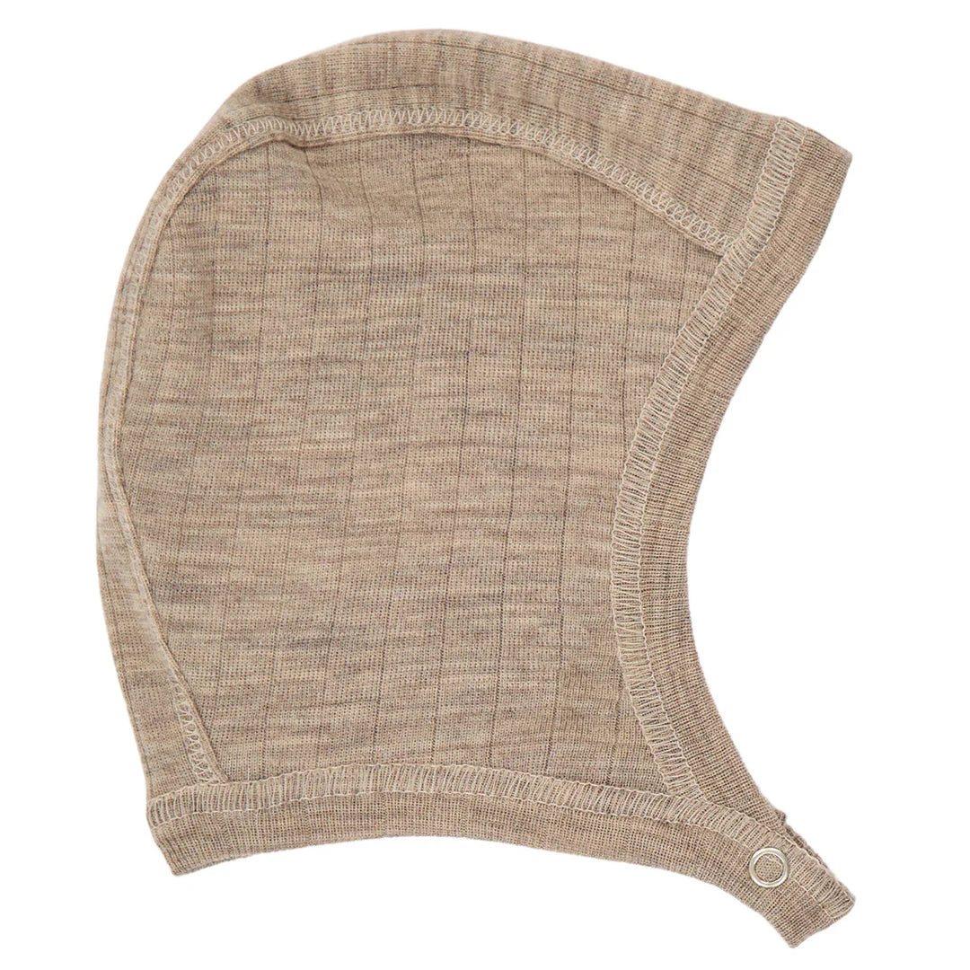 Wollen rib muts- balsem melange- Musli