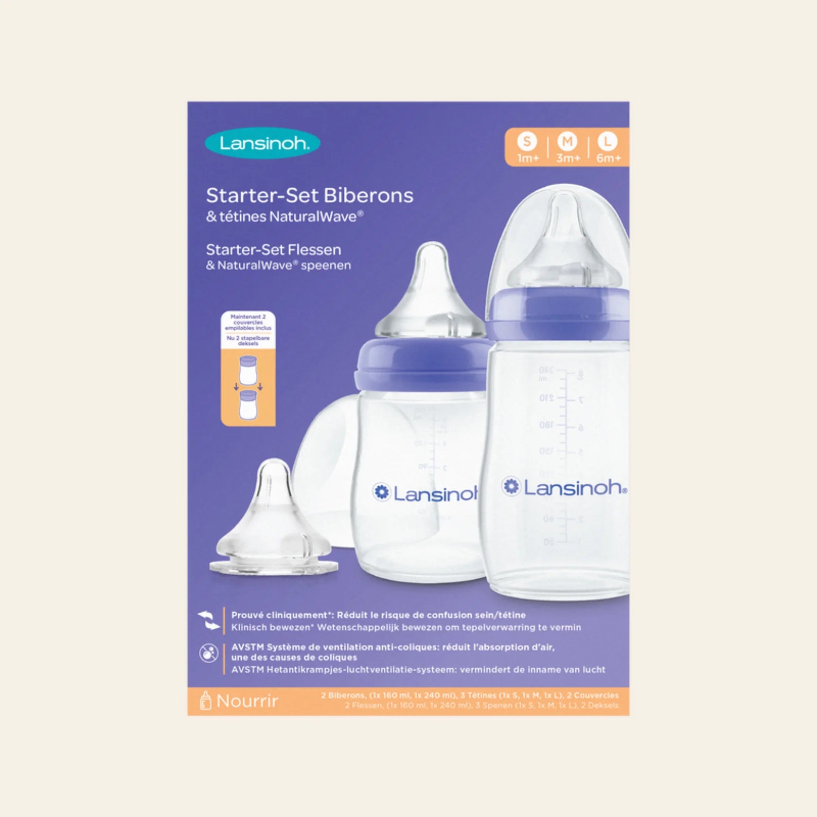 Starter-Set drinkflessen & NaturalWave® spenen