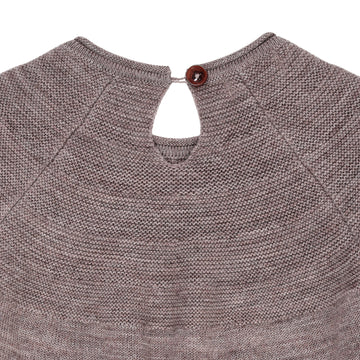 Gebreide trui - merino wol- nature melange