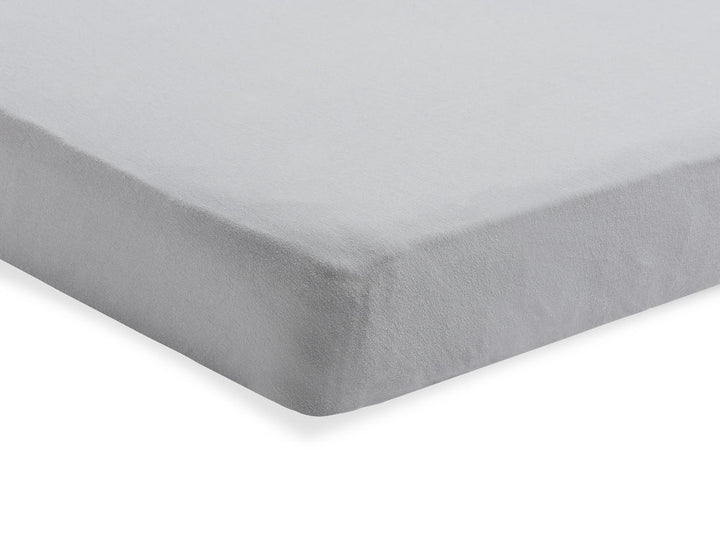 Hoeslaken Ledikant  Jersey 60x120cm Soft Grey (2pack)