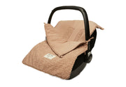 Voetenzak voor Autstoel Kinderwagen Boucle - Biscuit