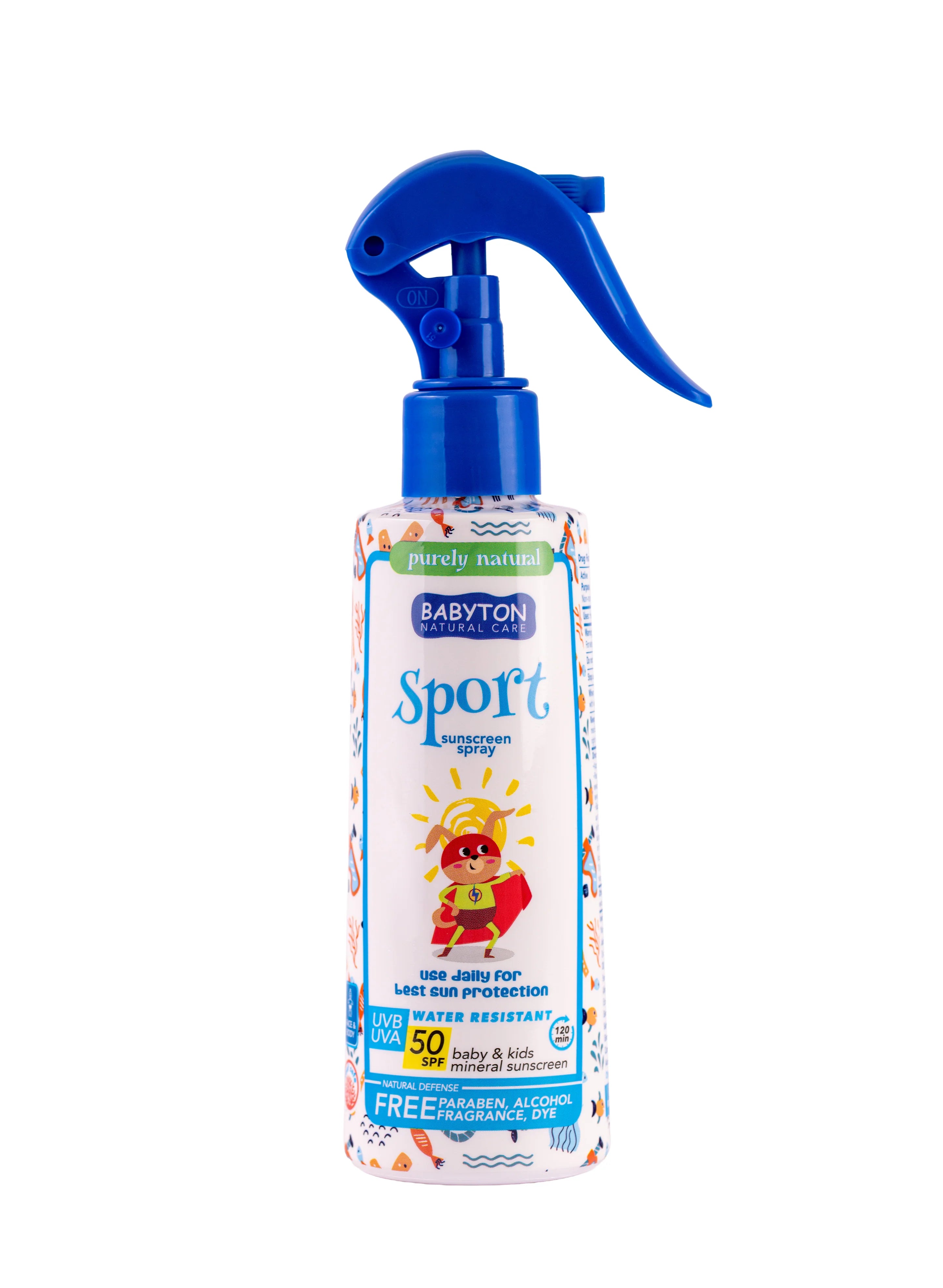 Natuurlijke Zonnecrème Spray 200ml SPF50