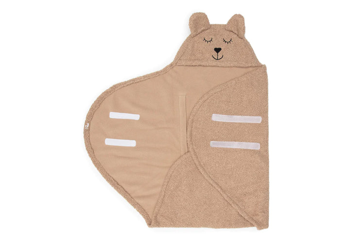 Wikkeldeken Bear Boucle - Biscuit