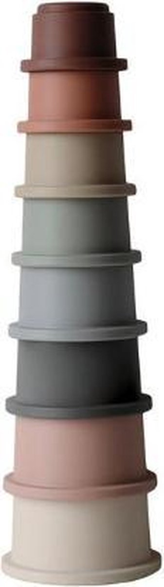 Mushie Stapeltoren Stacking Cups - Original