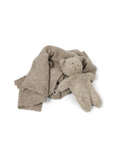 Knuffeldoek boucle merino wol- Nature