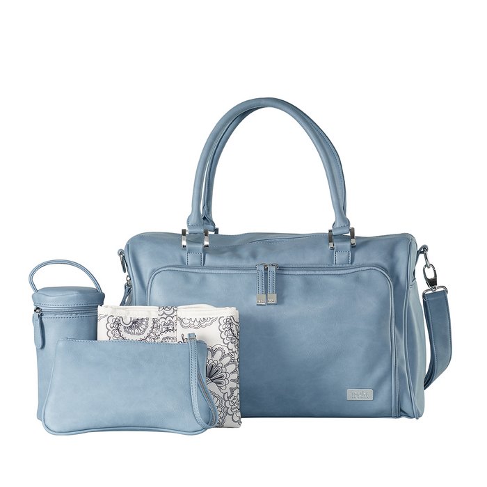 Isoki Luiertas - Double Zip Satchel Eden Serenity