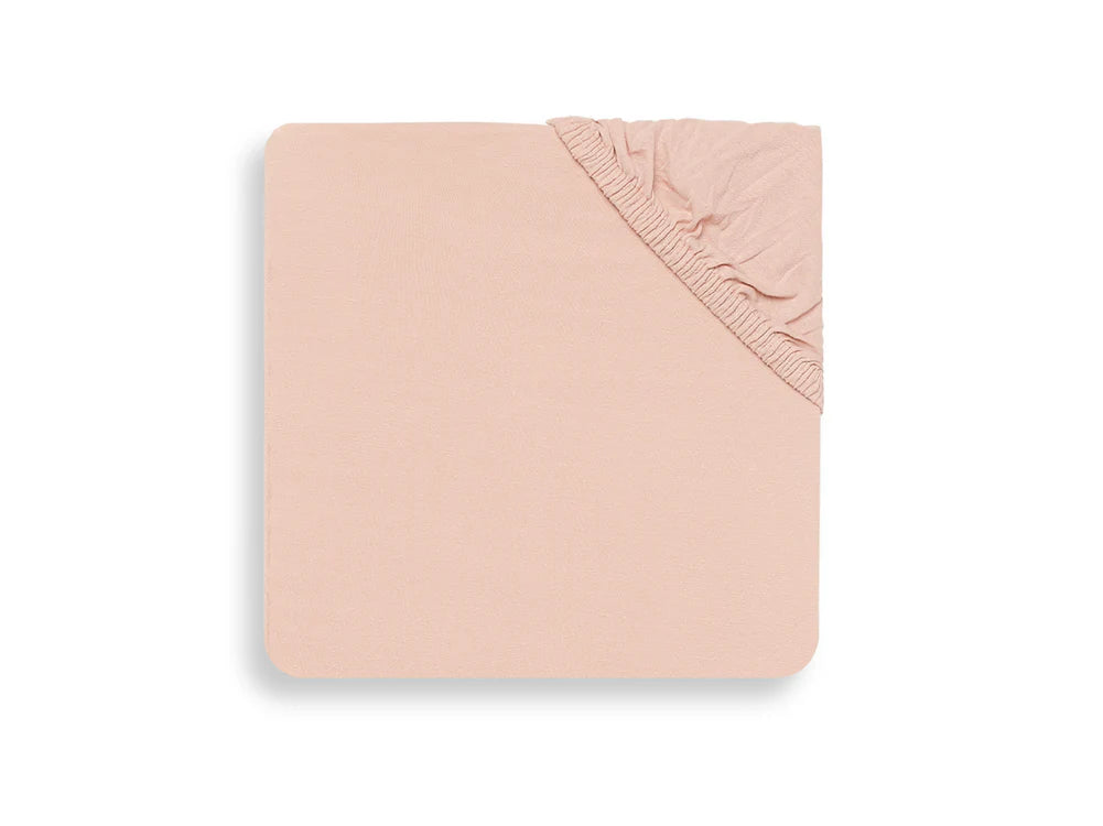 Hoeslaken Ledikant Katoen 60x120cm - Pale Pink