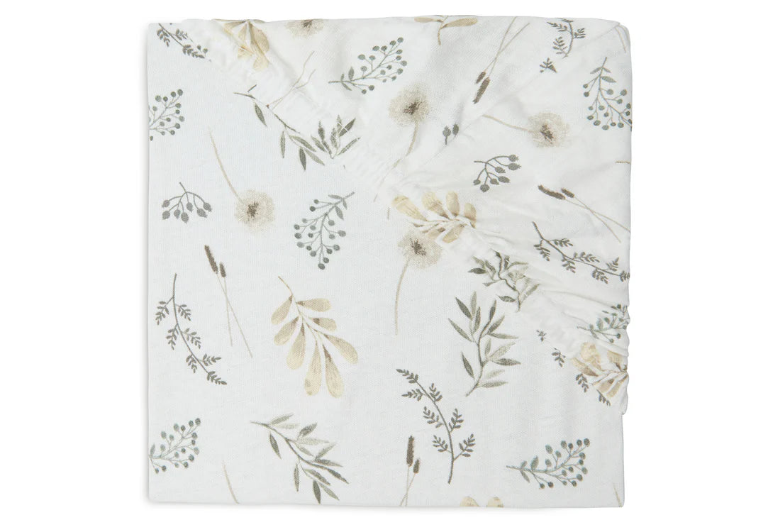 Hoeslaken Jersey 40/50x80/90cm - Wild Flowers