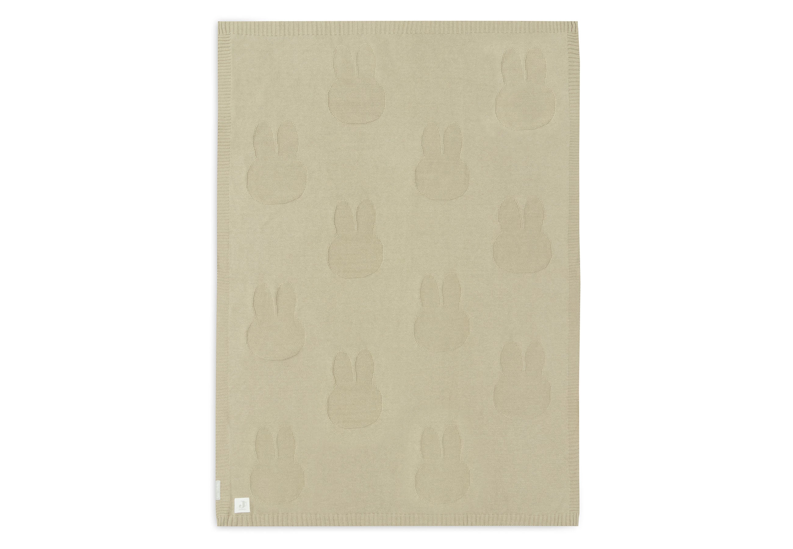 Deken Ledikant 100x150cm Miffy Olive Green