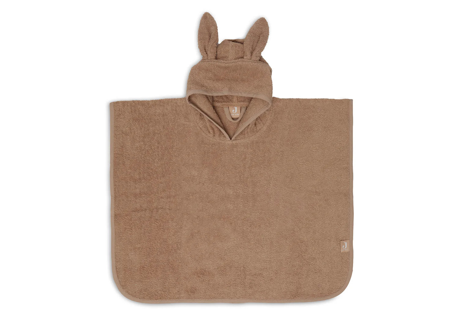 Badponcho badstof - Biscuit