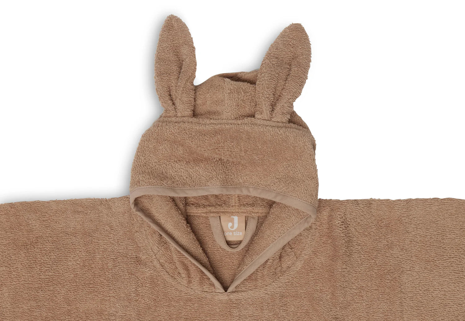 Badponcho badstof - Biscuit