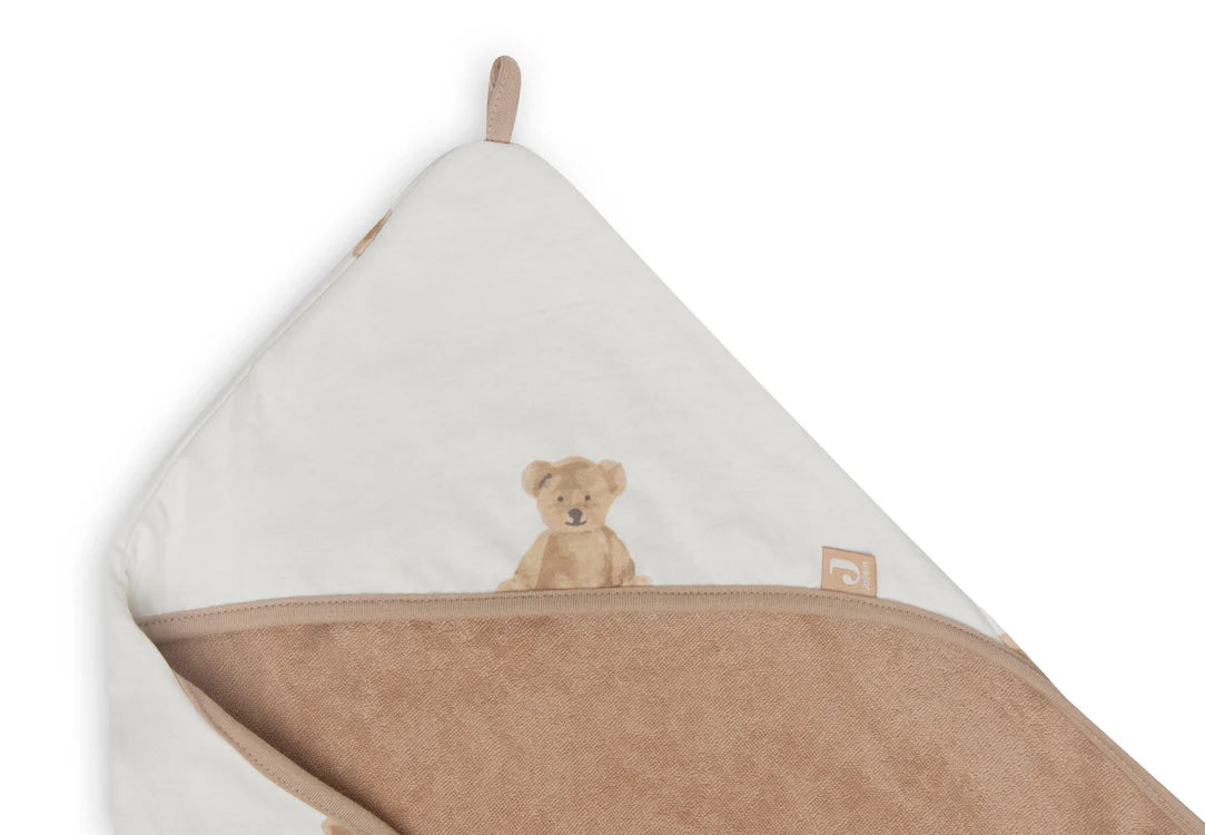 Badcape 75x75cm Teddy Bear GOTS