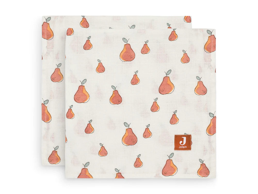 Hydrofiel Multidoek 115x115cm - Pear - 2 Stuks