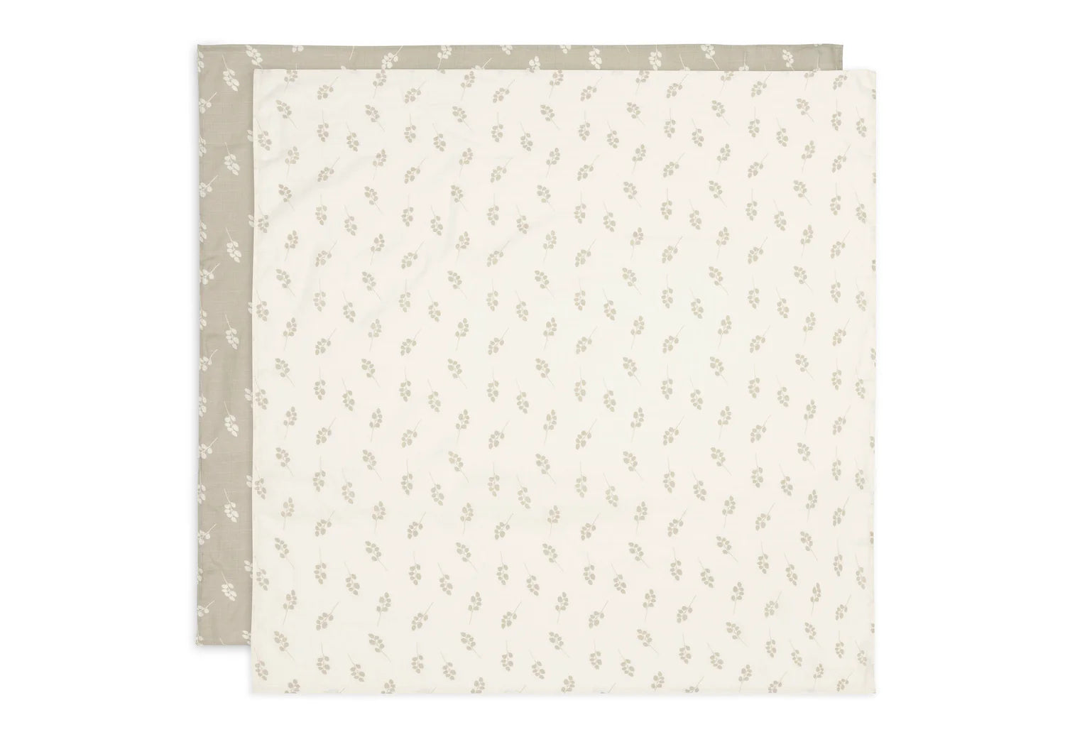 Hydrofiele Doek Large 115cm x 115cm - twig olive green