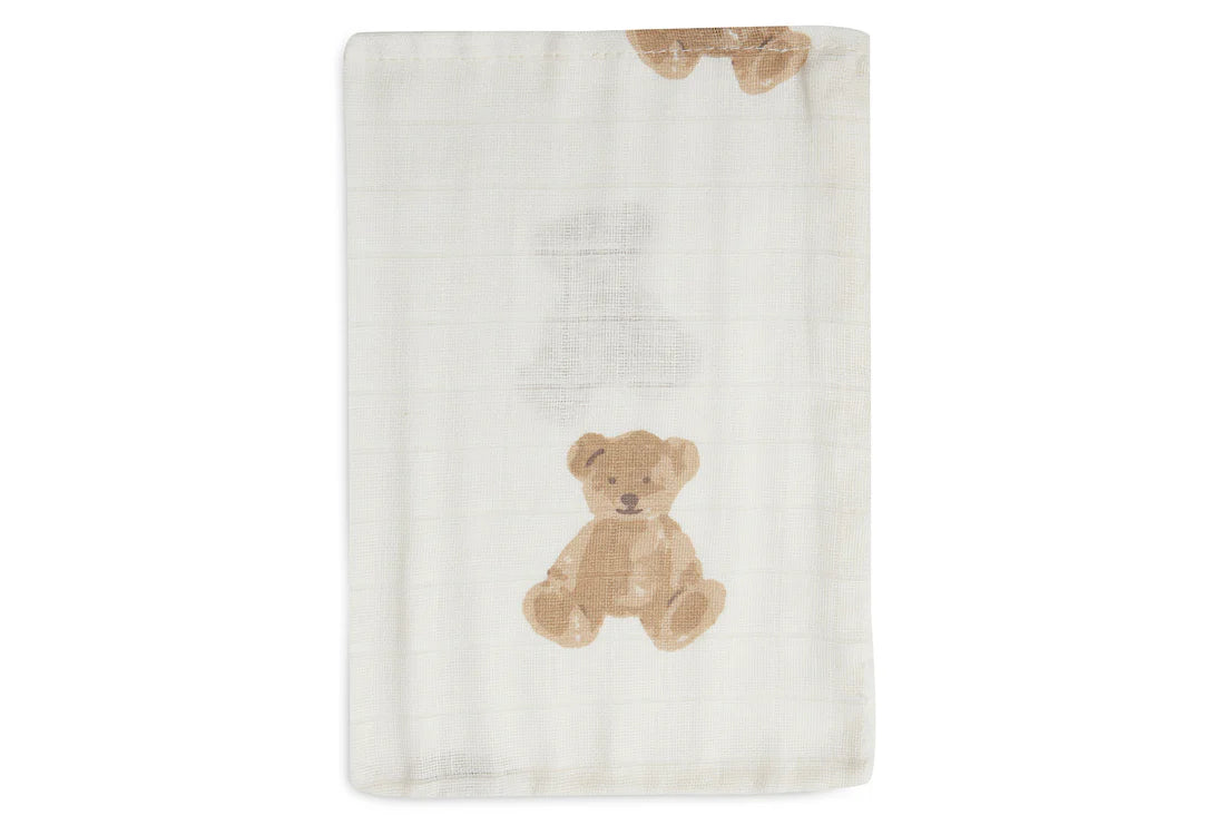 Washandje Hydrofiel - Teddy Bear