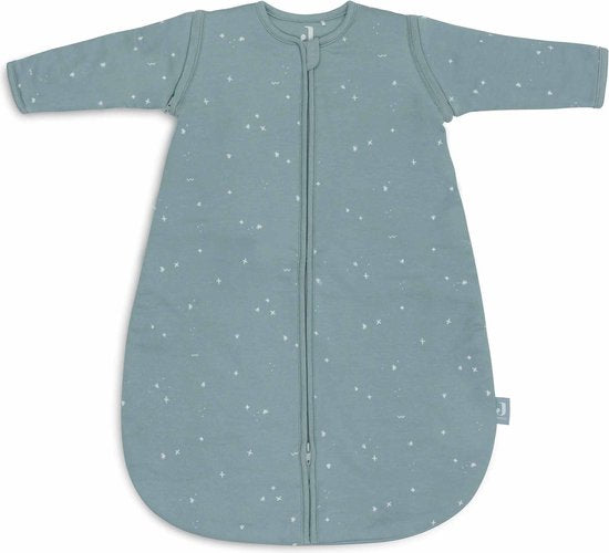Slaapzak Winter Met Afritsbare Mouw 60cm - Rond - Twinkling Sea Green