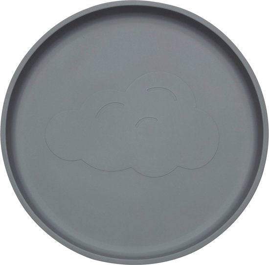 Siliconen bord - Storm Grey