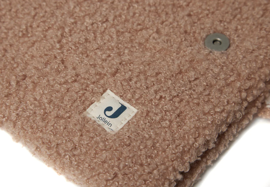Groeiboekje Hoes 23x17cm Boucle - Biscuit