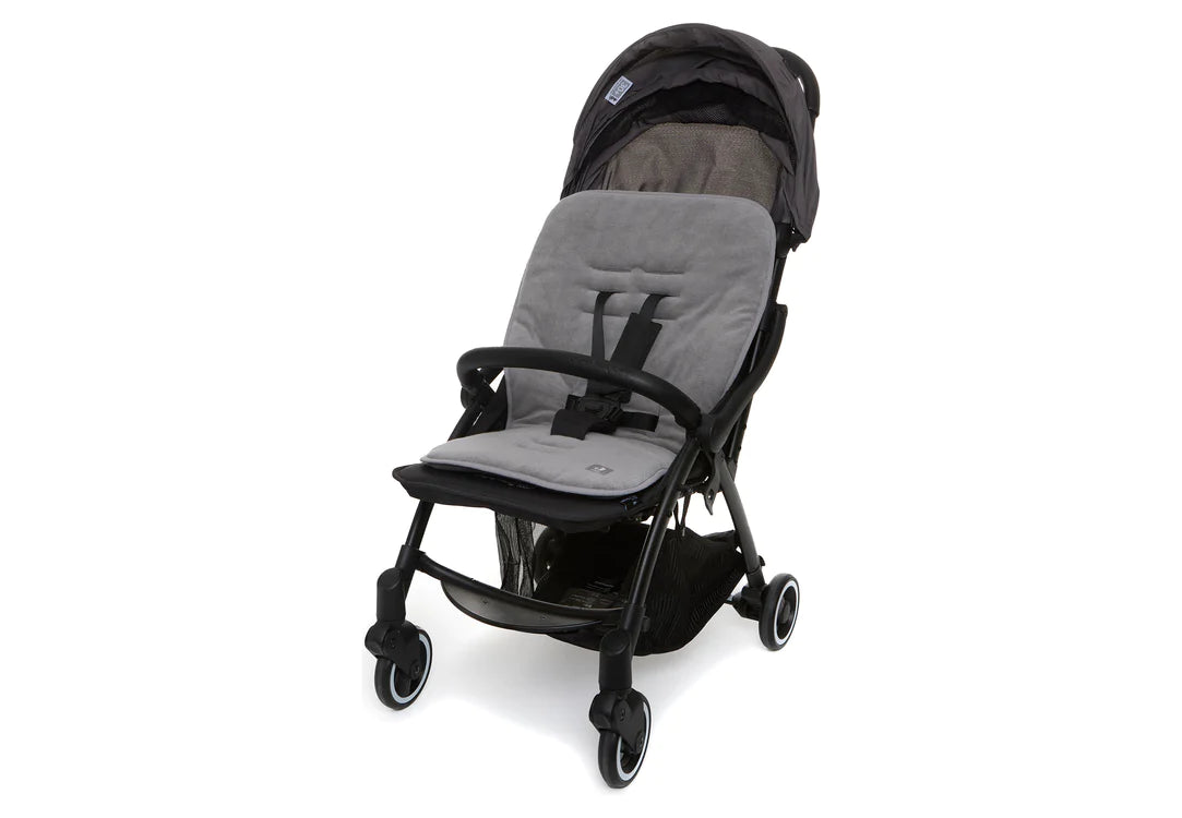 Inlegger voor Buggy Wandelwagen Badstof - Storm Grey