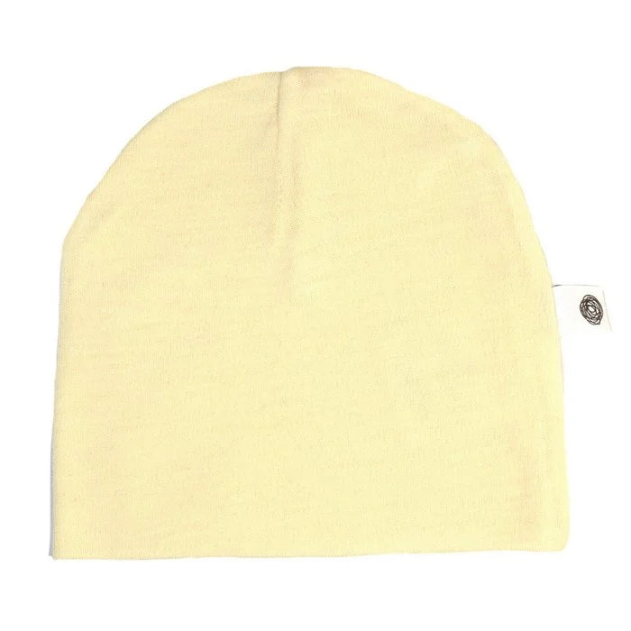 Wollen baby muts – merinowol – naturel