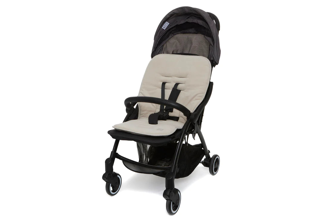 Inlegger voor Buggy Wandelwagen Badstof - Nougat
