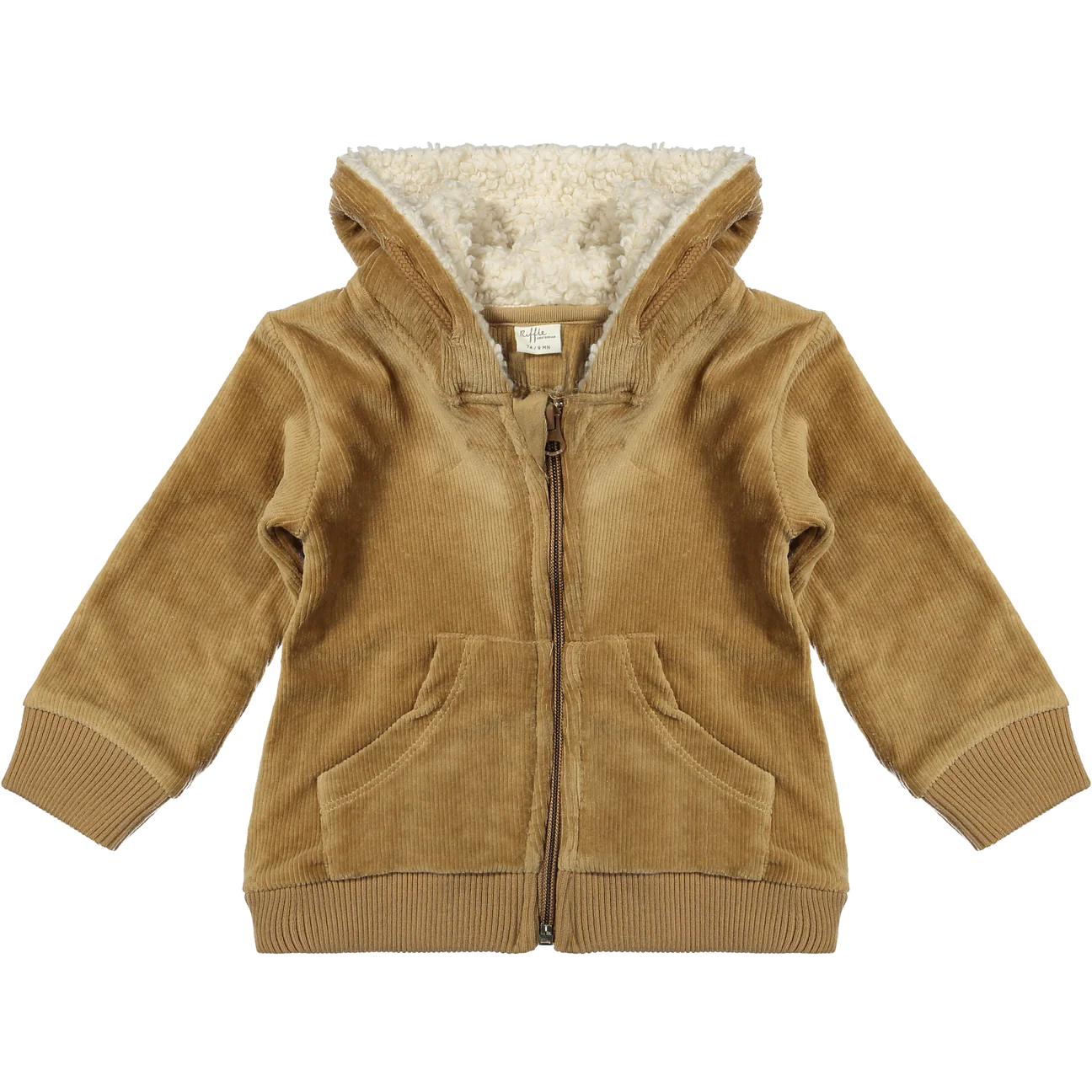 Vest Noi- rib brown- Riffle Amsterdam