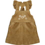 Jurk Alyssa- rib brown- Riffle Amsterdam