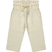 Trousers Pippa woven white embroidery- Riffle  Amsterdam