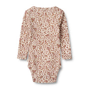 Wollen romper Lucca- Rozenbloemen