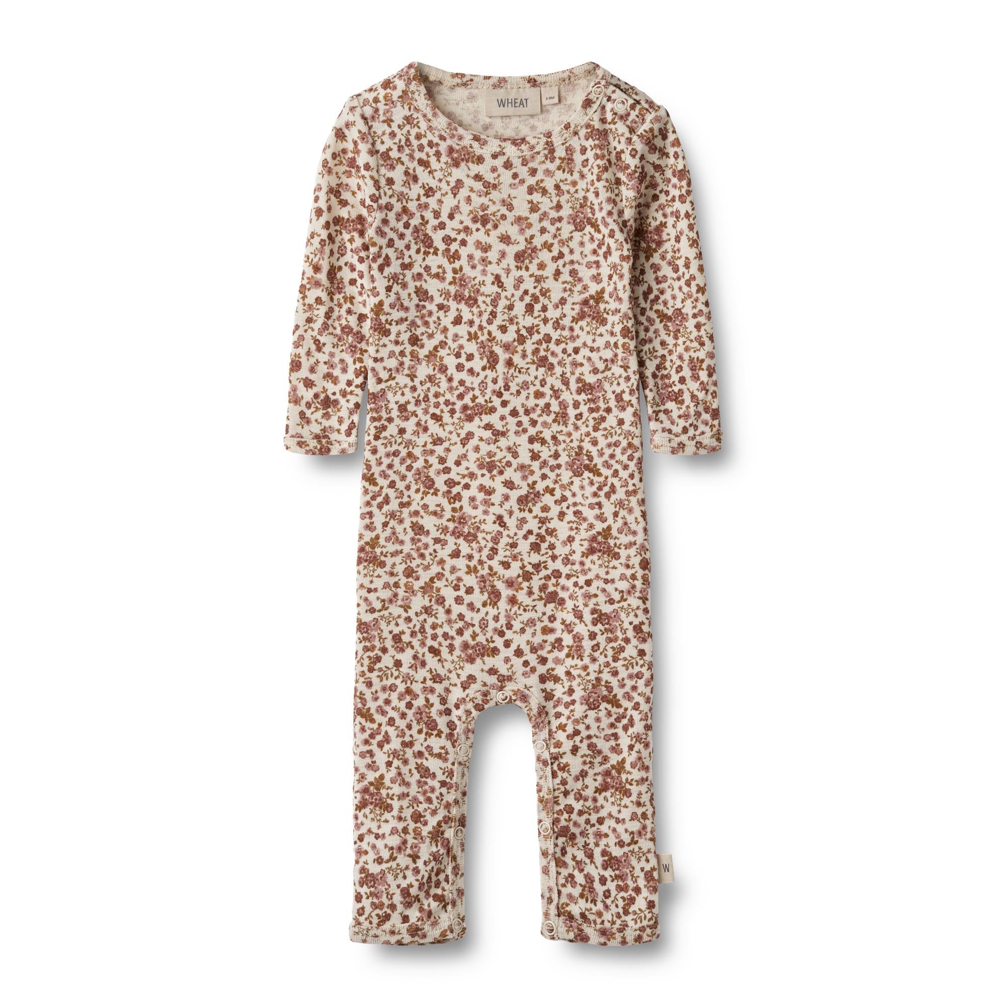 Wollen jumpsuit Haven- Rozenbloemen