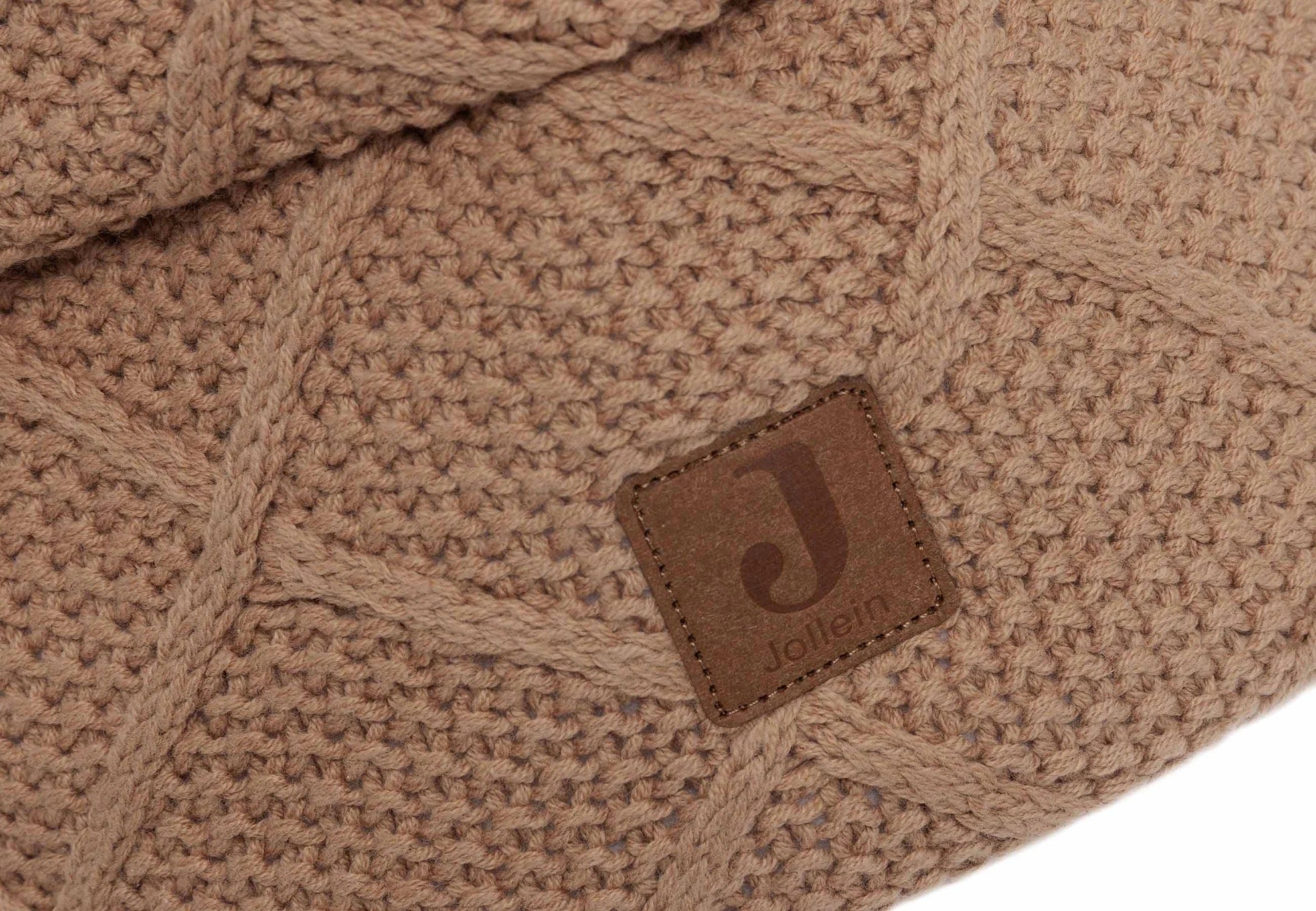 Commodemandje Check Knit Biscuit