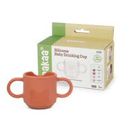 Siliconen babydrinkbeker | Blauw