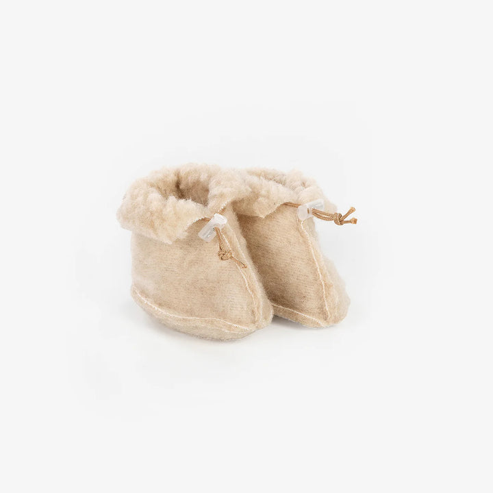 Babyslofjes 100% merinowol |Beige | Kico Label