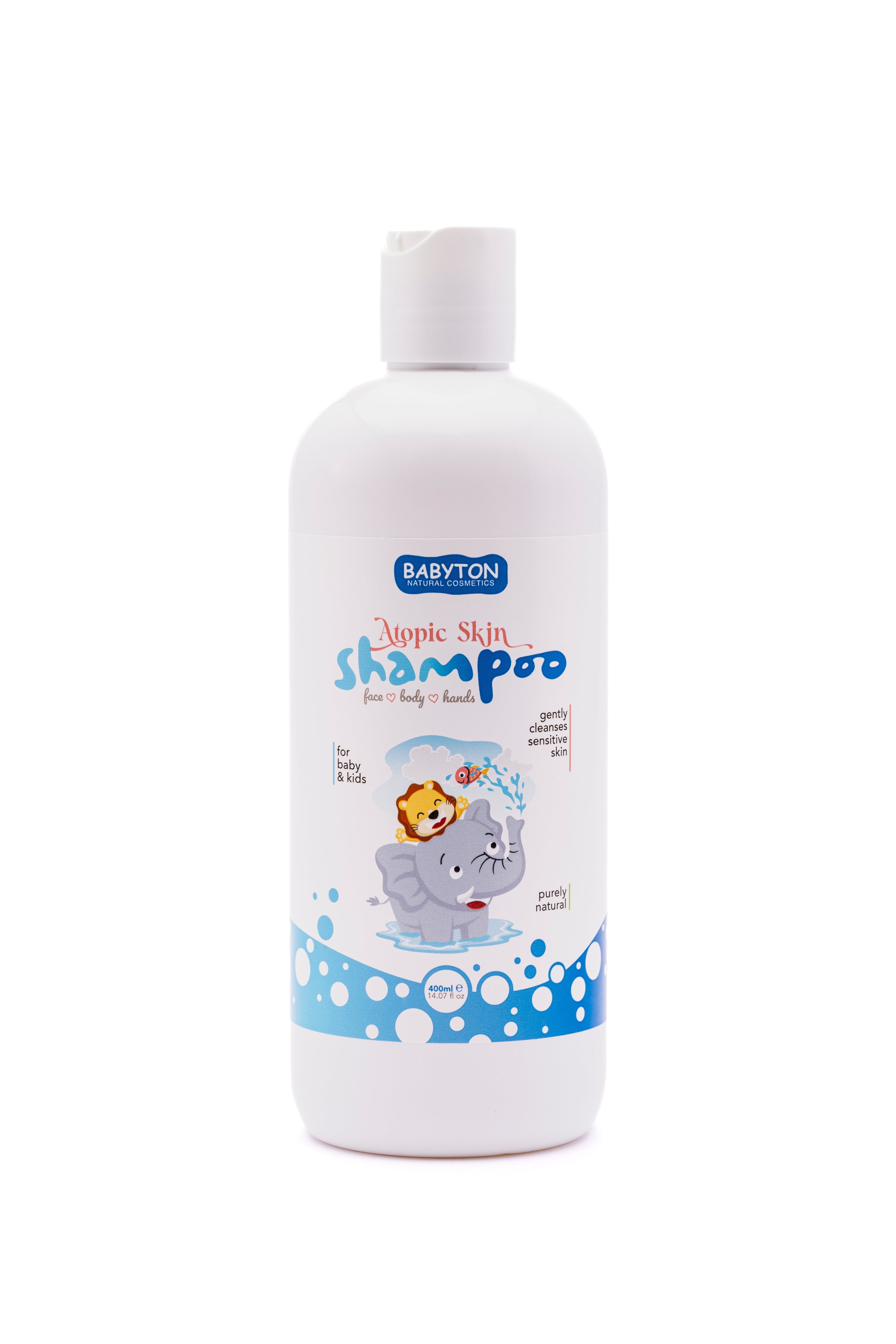 Natuurlijke Lichaam & Haar Shampoo Atopische Huid 400ml