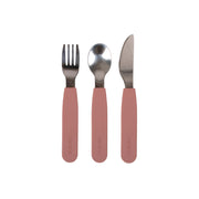 Siliconen bestek set - Rose