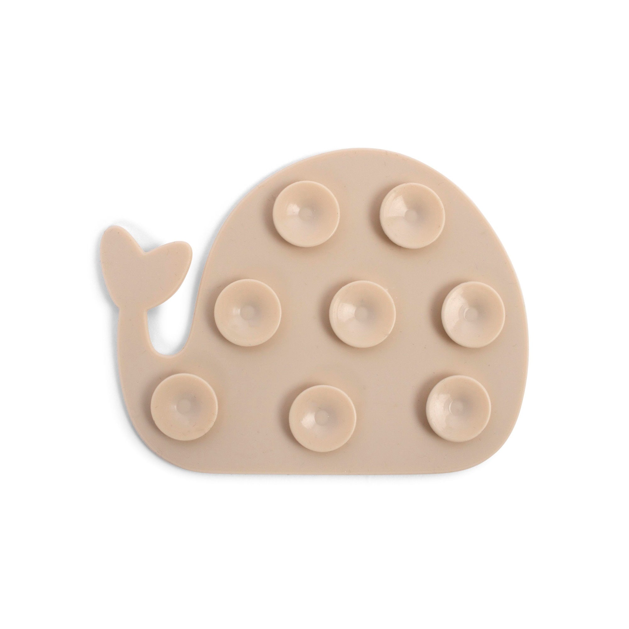Silicone mini bath mats 6 pcs - Whales - Rose Mix