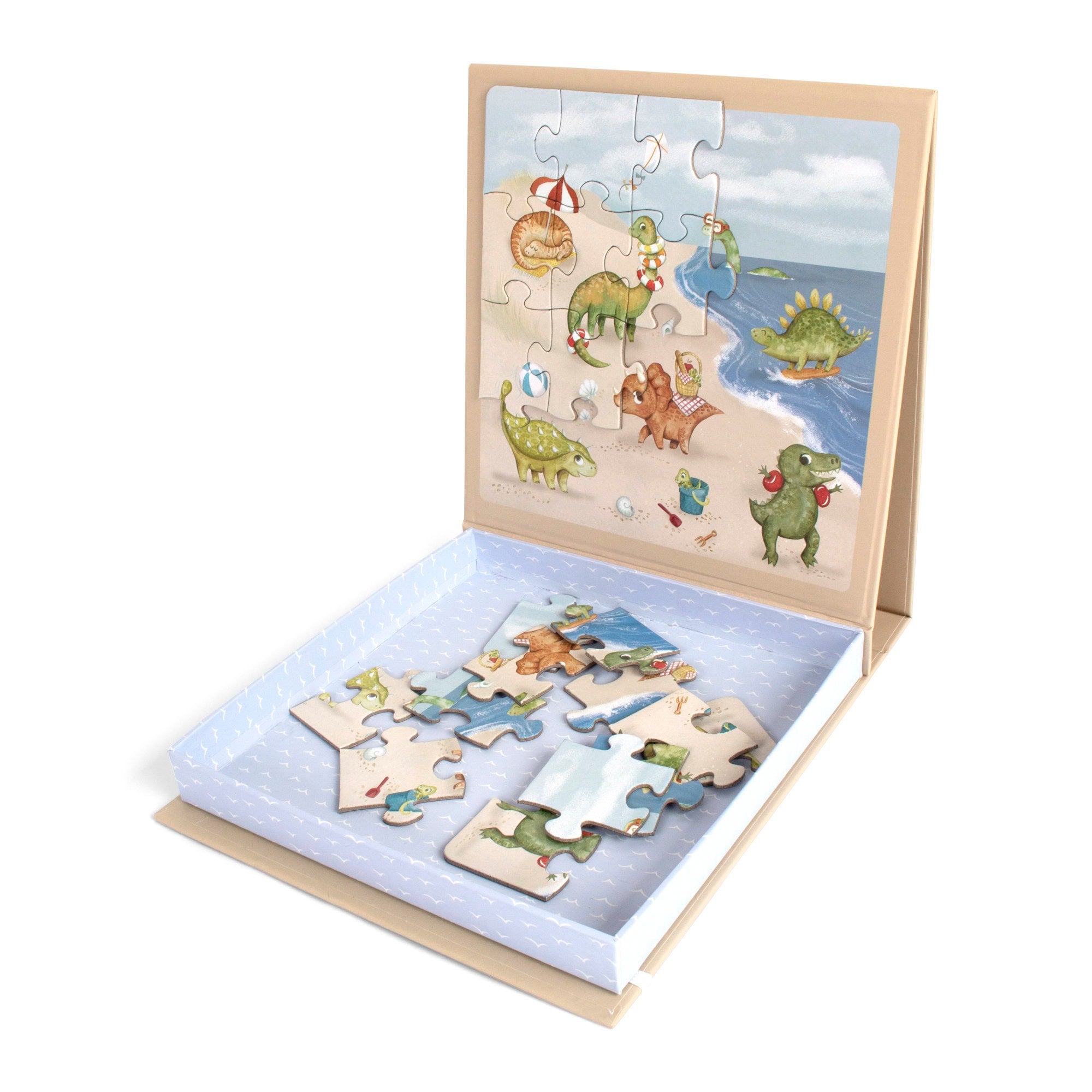 Magnetic game - Dino Beach puzzle